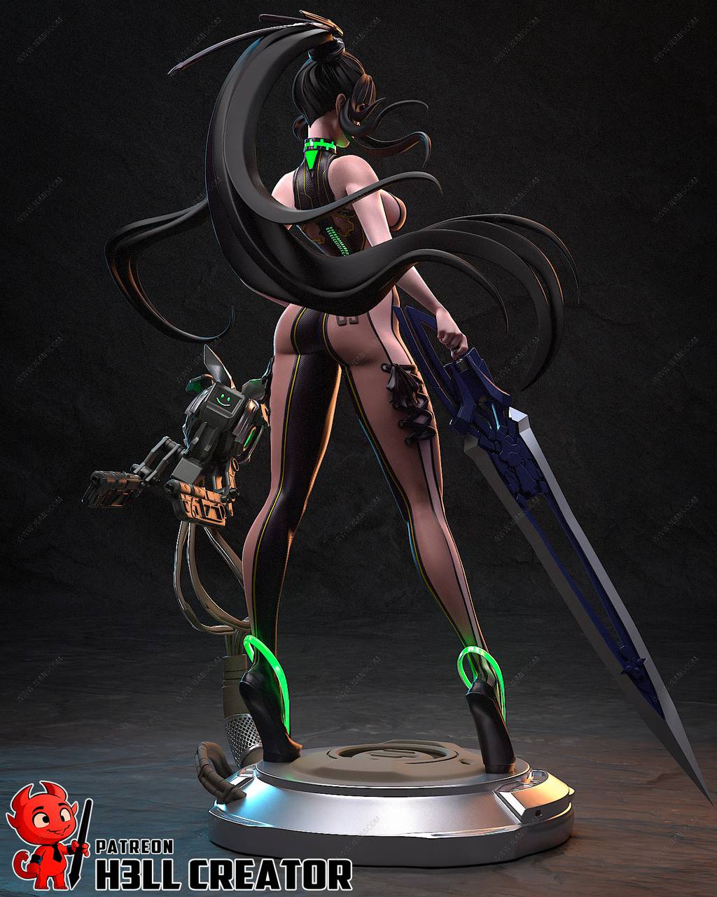 P站图纸印象馆 H3LL 星刃 伊芙 H3LL 星刃 伊芙