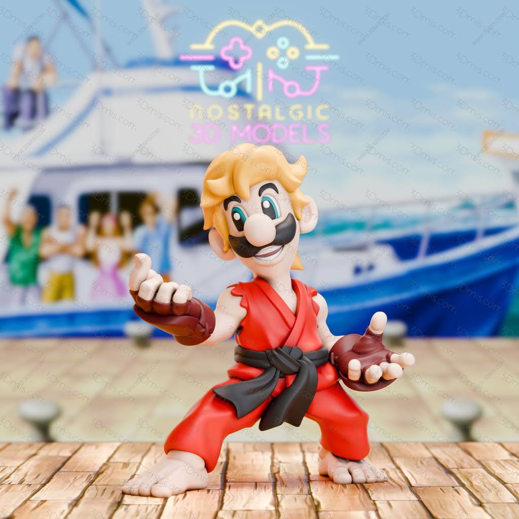 P站图纸印象馆 街头霸王 肯 街头霸王 肯