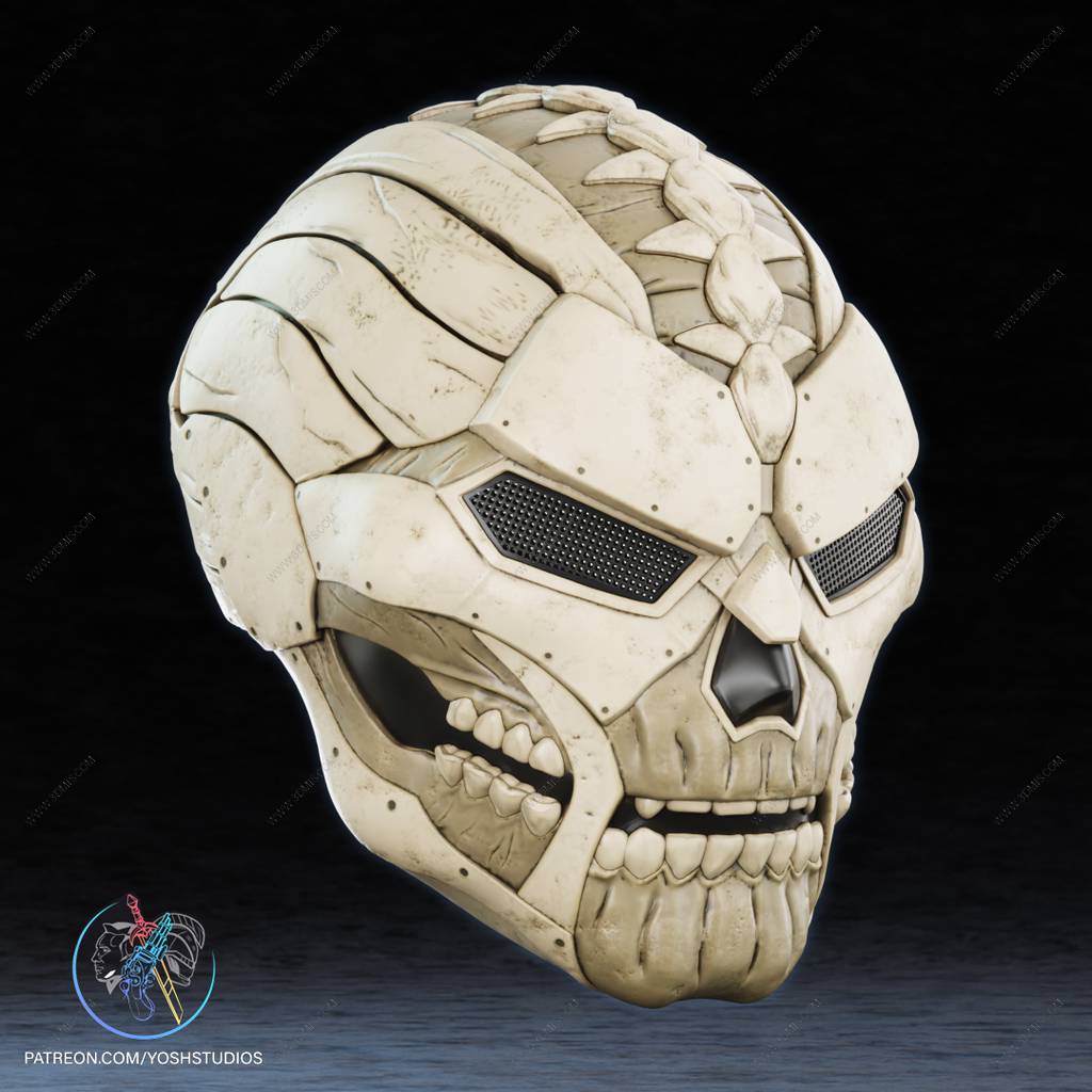 P站图纸印象馆 Yosh 漫威 骷髅面具 Yosh 漫威 骷髅面具