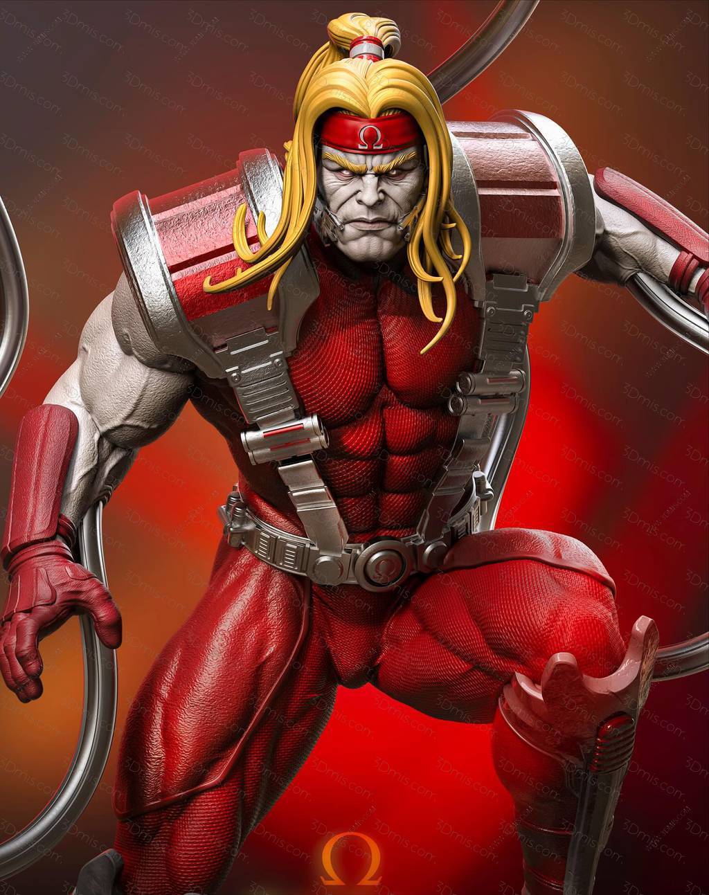 P站图纸印象馆 Stalyn Quito 漫威 红色欧米伽 Stalyn Quito 漫威 红色欧米伽