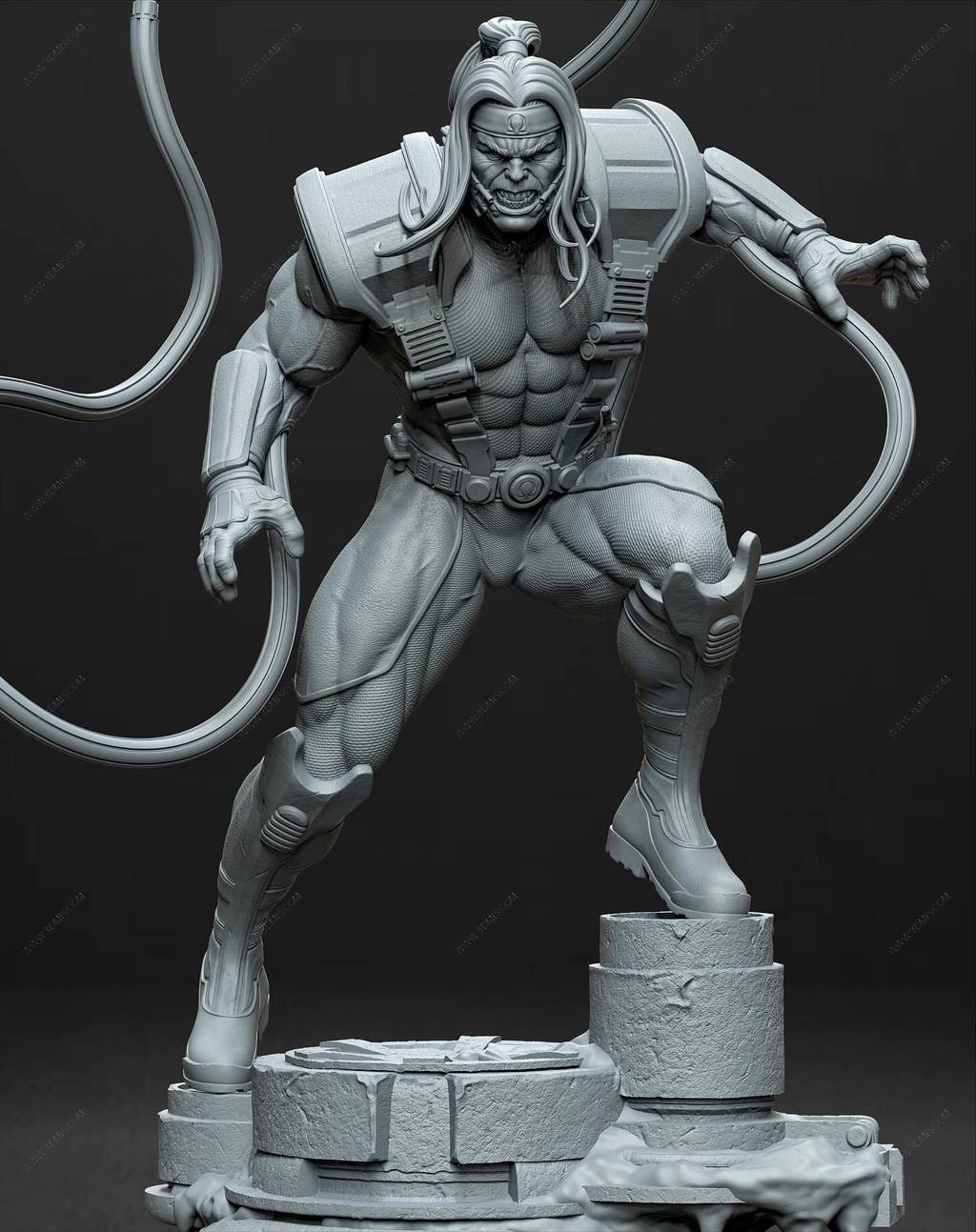 P站图纸印象馆 Stalyn Quito 漫威 红色欧米伽 Stalyn Quito 漫威 红色欧米伽