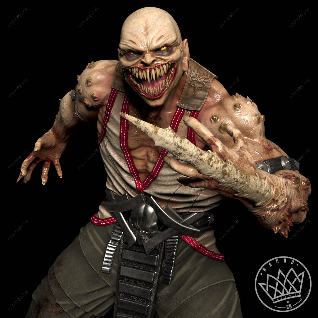 P站图纸印象馆 Nacho CG 真人快打 巴拉卡 Nacho CG 真人快打 巴拉卡