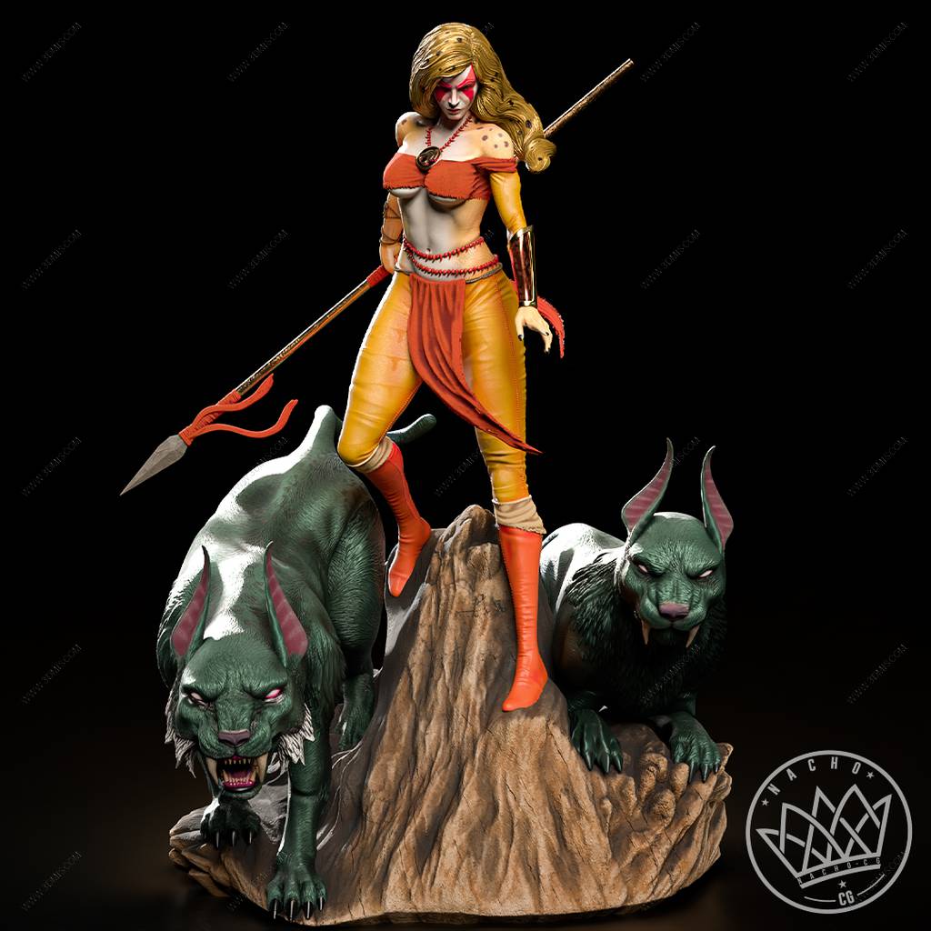 P站图纸印象馆 Nacho CG 霹雳猫 豹猫 Nacho CG 霹雳猫 豹猫