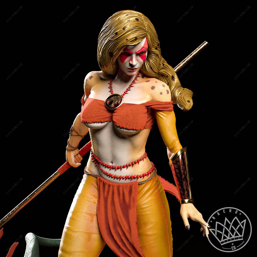 P站图纸印象馆 Nacho CG 霹雳猫 豹猫 Nacho CG 霹雳猫 豹猫