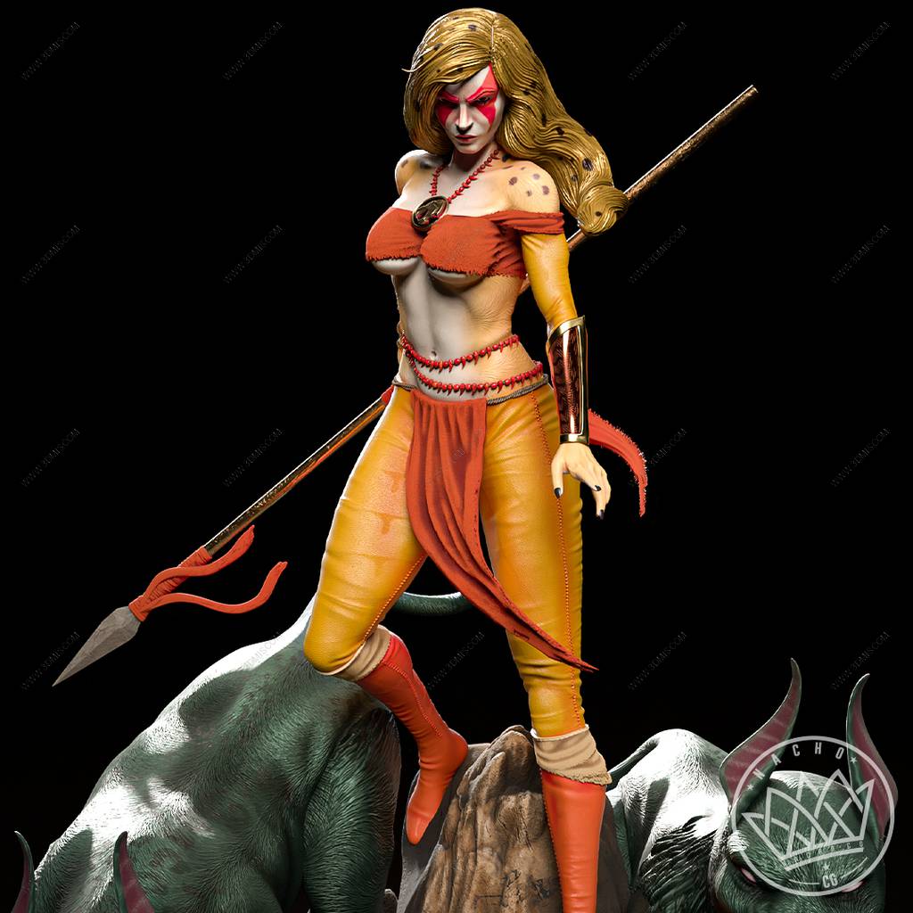 P站图纸印象馆 Nacho CG 霹雳猫 豹猫 Nacho CG 霹雳猫 豹猫