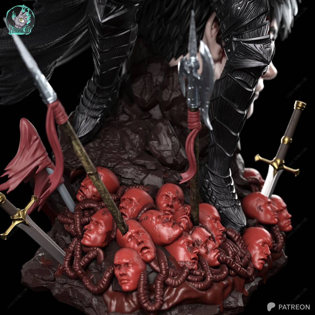 P站图纸印象馆 Kaidan 剑风传奇 格斯 Kaidan 剑风传奇 格斯