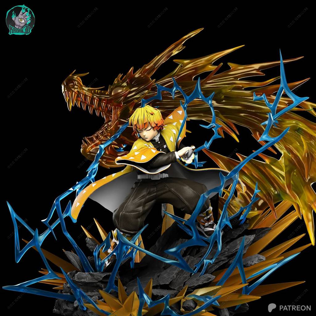 P站图纸印象馆 Kaidan 鬼灭之刃 我妻善逸 Kaidan 鬼灭之刃 我妻善逸