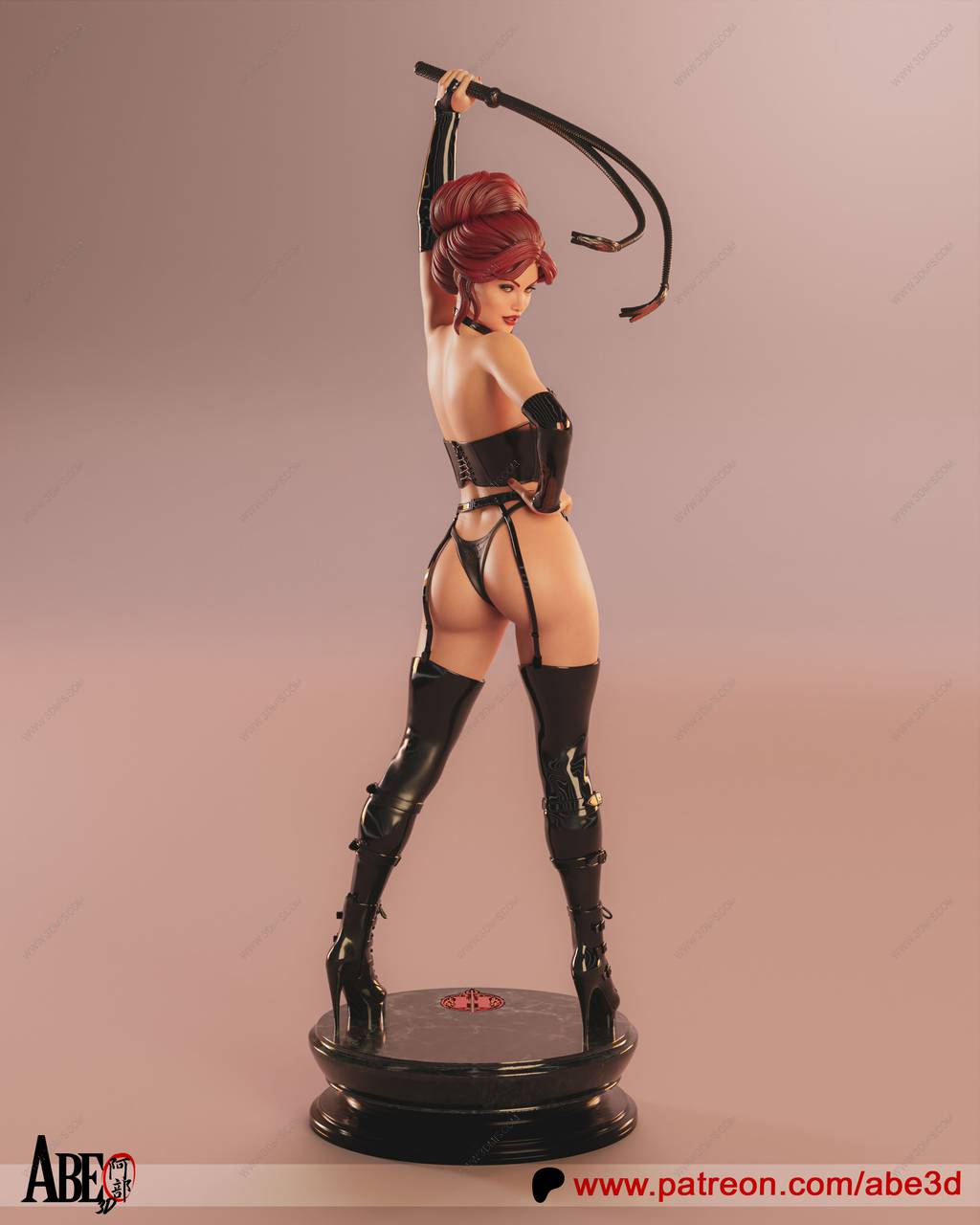 P站图纸印象馆 ABE3D 漫威 凤凰女 ABE3D 漫威 凤凰女