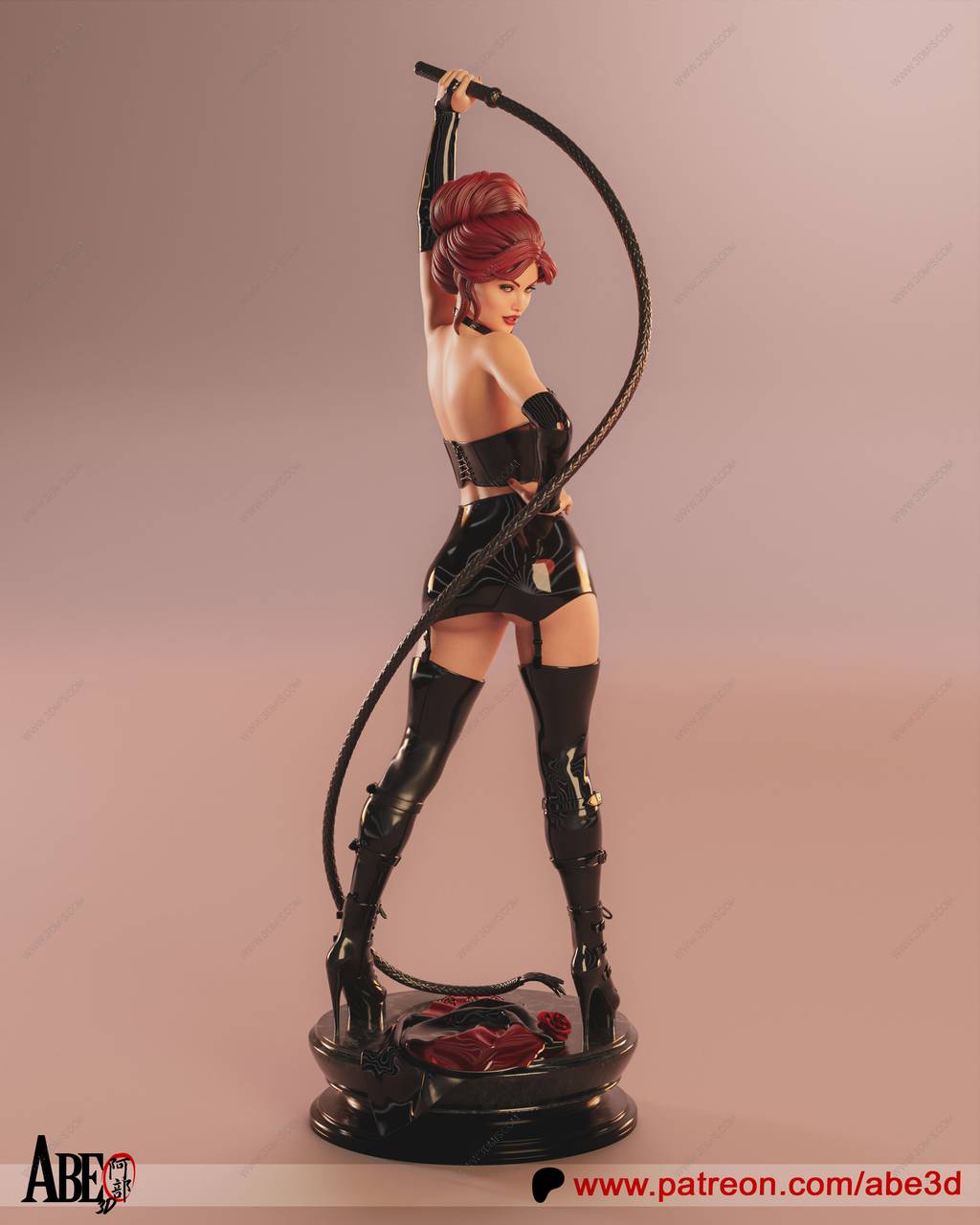 P站图纸印象馆 ABE3D 漫威 凤凰女 ABE3D 漫威 凤凰女