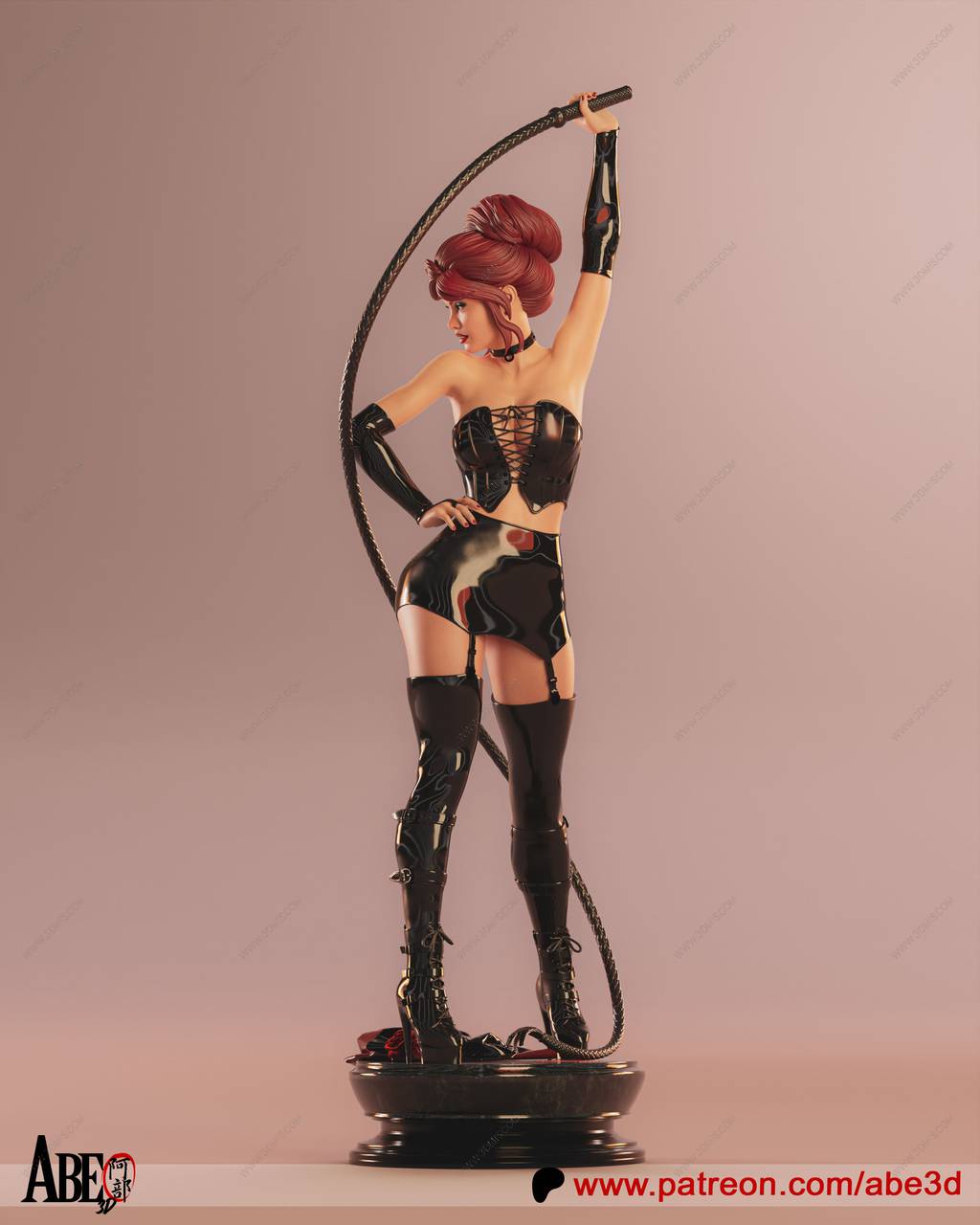 P站图纸印象馆 ABE3D 漫威 凤凰女 ABE3D 漫威 凤凰女