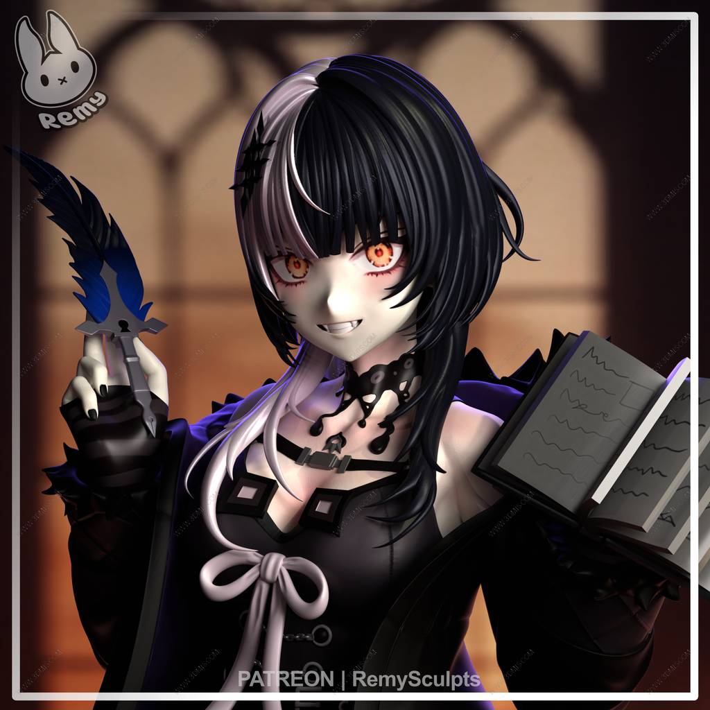 P站图纸印象馆 虚拟偶像 诗织·诺薇拉 虚拟偶像 诗织·诺薇拉