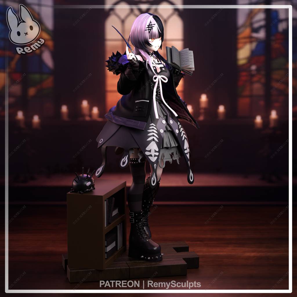 P站图纸印象馆 Remy Sculpts 虚拟偶像 诗织·诺薇拉 Remy Sculpts 虚拟偶像 诗织·诺薇拉