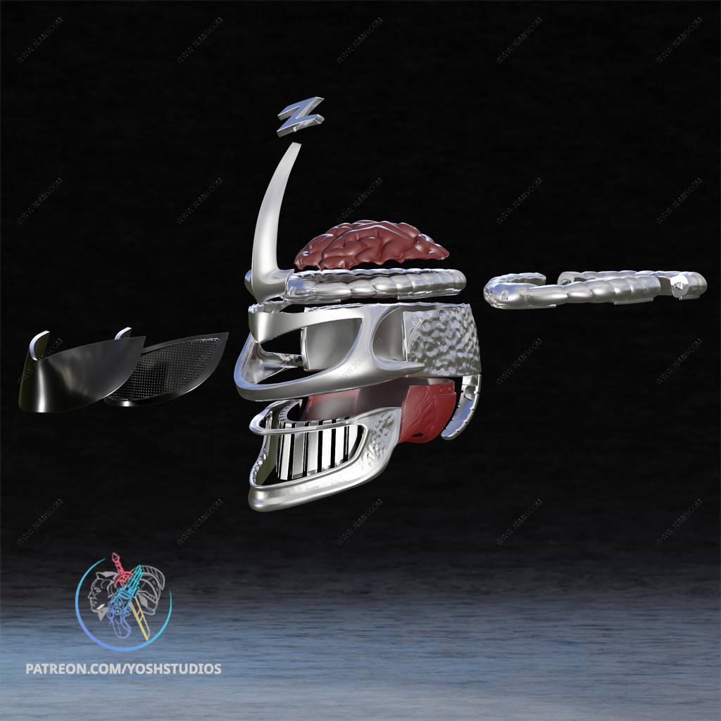 P站图纸印象馆 Yosh 超凡战队 乍德爵士的头罩 Yosh 超凡战队 乍德爵士的头罩