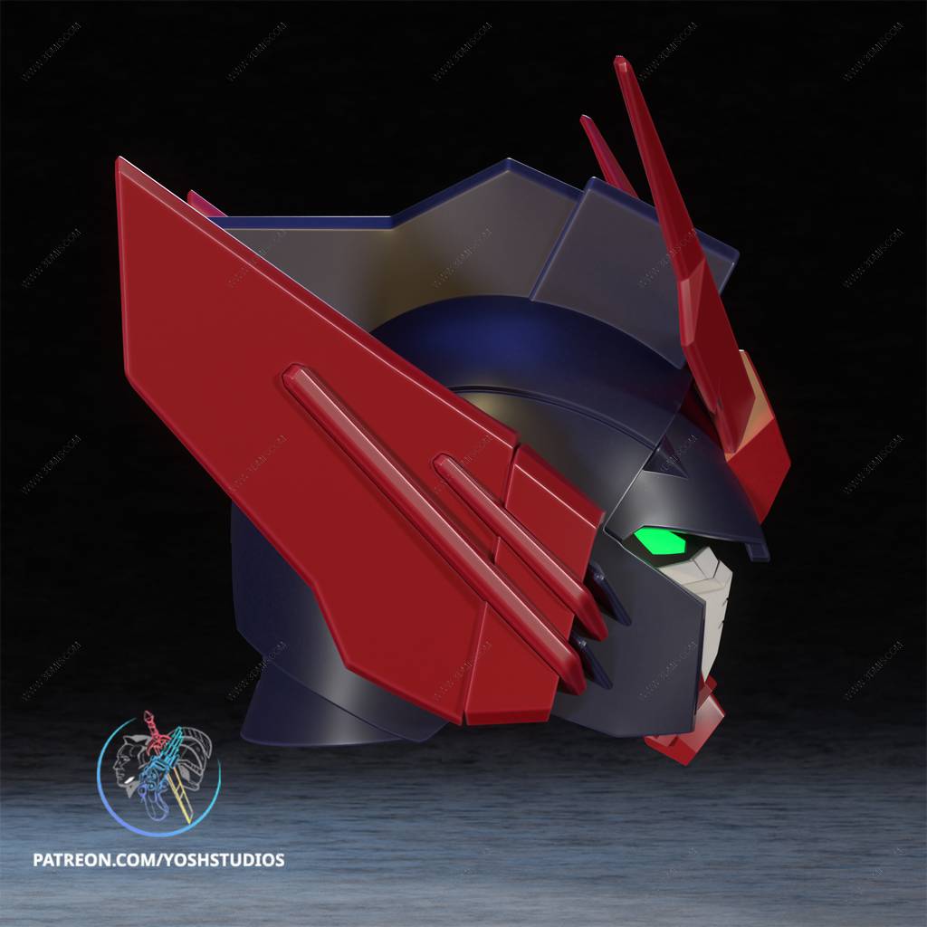 P站图纸印象馆 Yosh 艾比安高达的头罩 Yosh 艾比安高达的头罩