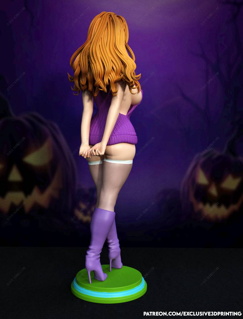 P站图纸印象馆 EXCLUSIVE 史酷比狗 达芙妮 EXCLUSIVE 史酷比狗 达芙妮