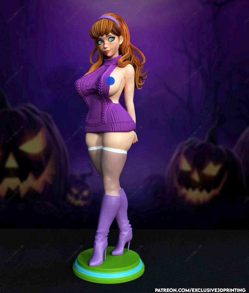 P站图纸印象馆 EXCLUSIVE 史酷比狗 达芙妮 EXCLUSIVE 史酷比狗 达芙妮