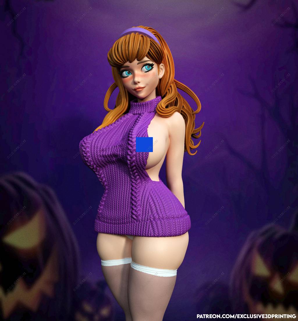 P站图纸印象馆 EXCLUSIVE 史酷比狗 达芙妮 EXCLUSIVE 史酷比狗 达芙妮