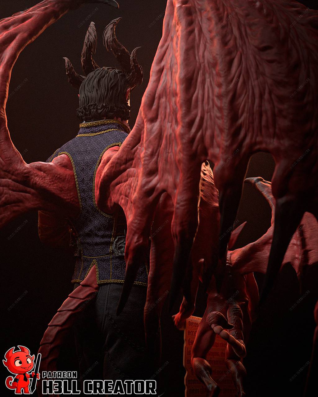 P站图纸印象馆 H3LL 博德之门 拉斐尔 H3LL 博德之门 拉斐尔