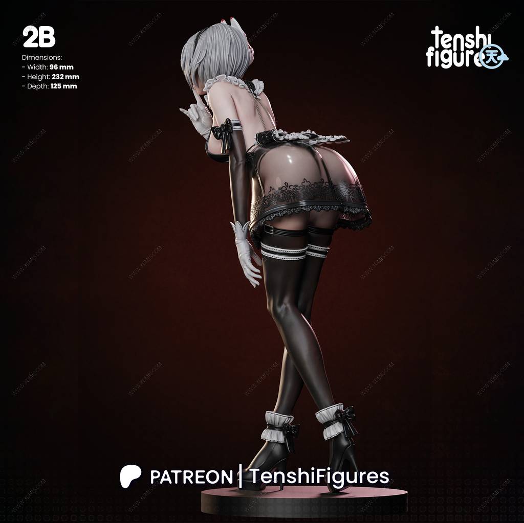 P站图纸印象馆 Tenshi Figures 尼尔:机械纪元 尤尔哈2B Tenshi Figures 尼尔:机械纪元 尤尔哈2B