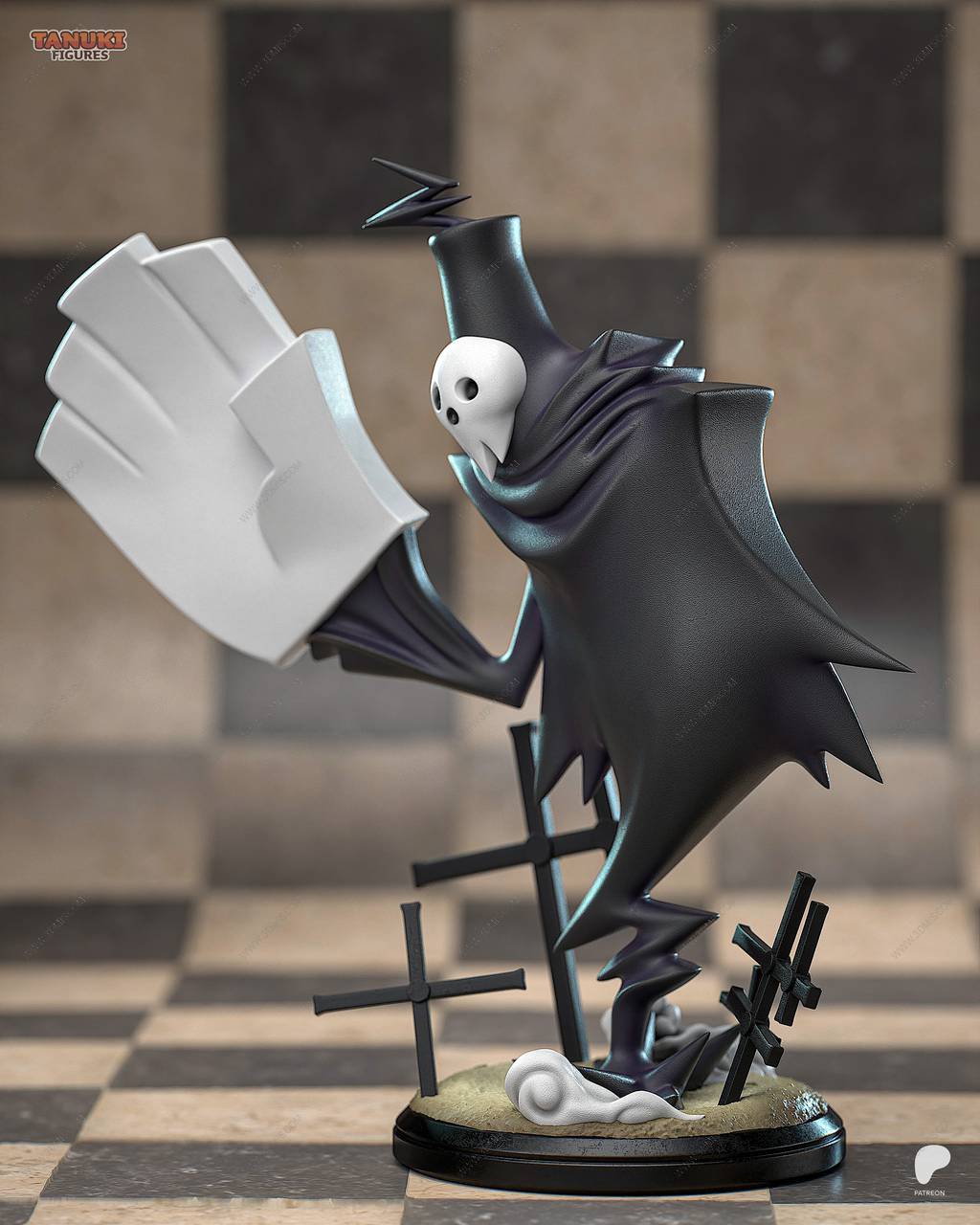 P站图纸印象馆 Tanuki Figures 噬魂师 死亡领主 Tanuki Figures 噬魂师 死亡领主