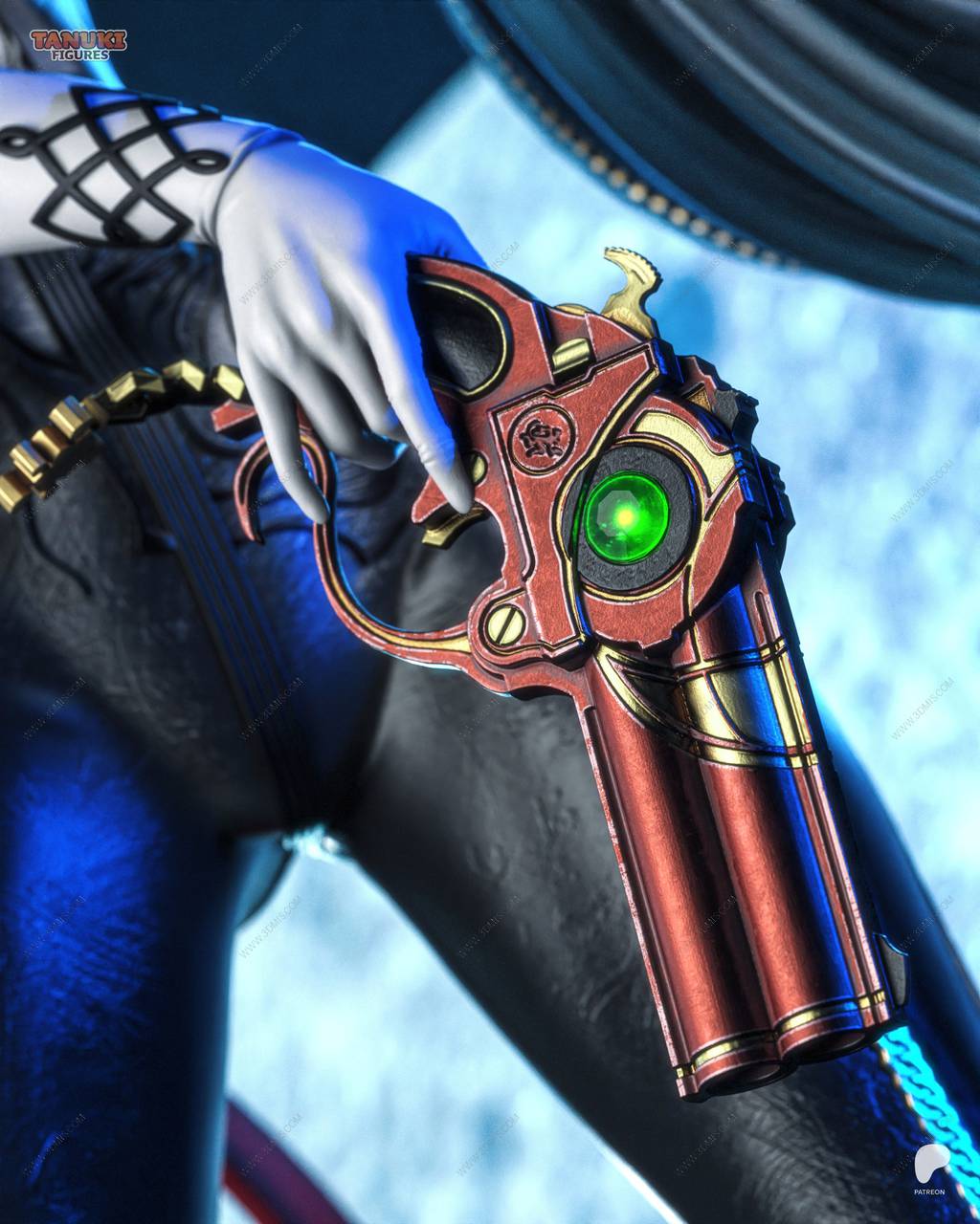 P站图纸印象馆 Tanuki Figures 猎天使魔女 贝优妮塔 Tanuki Figures 猎天使魔女 贝优妮塔