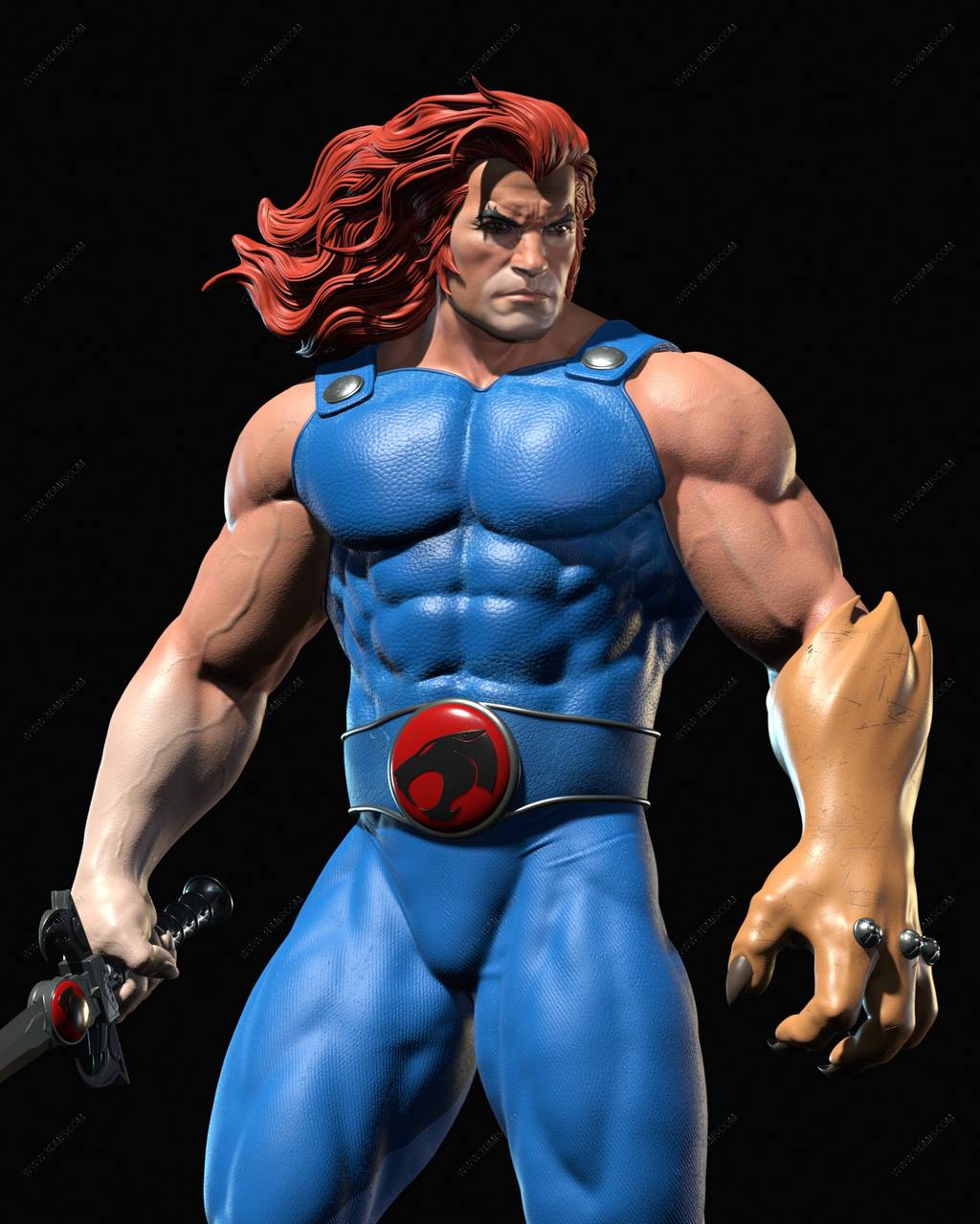 P站图纸印象馆 霹雳猫 狮猫 霹雳猫 狮猫