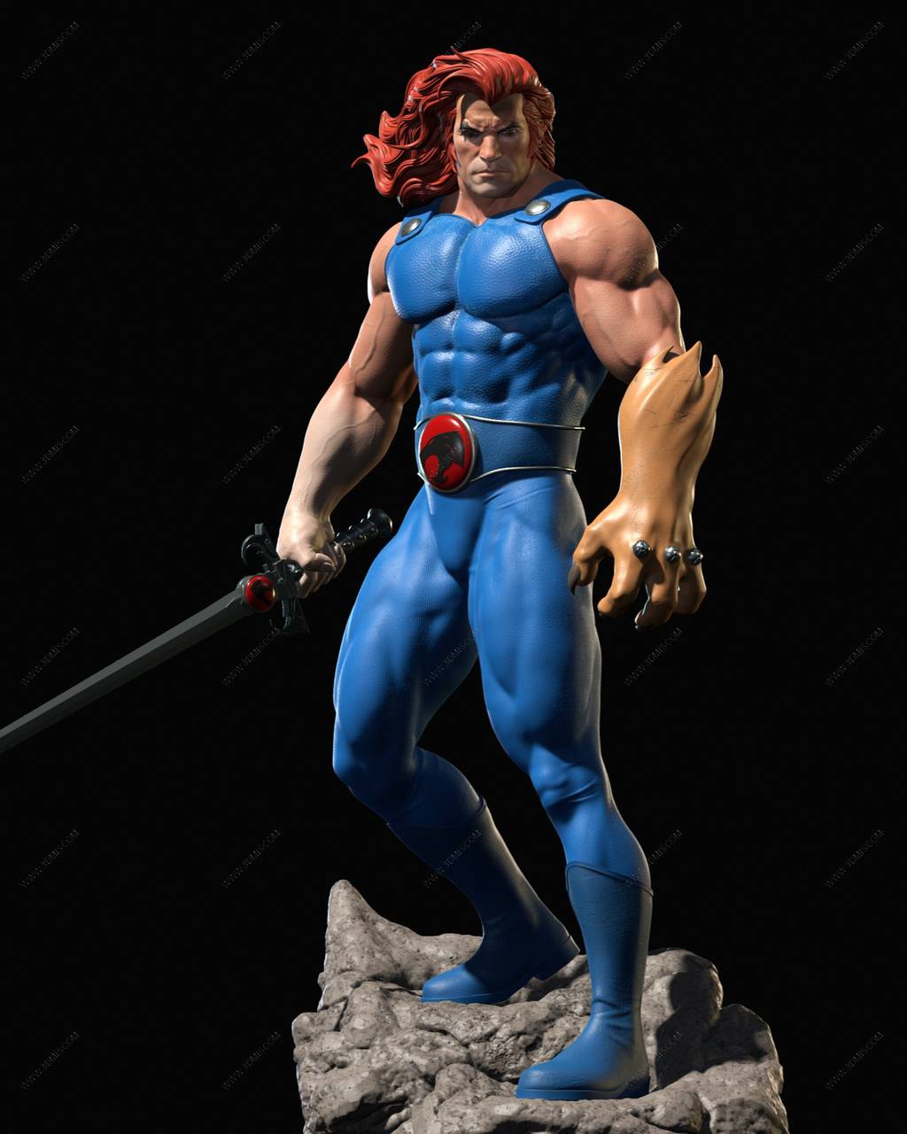 P站图纸印象馆 霹雳猫 狮猫 霹雳猫 狮猫