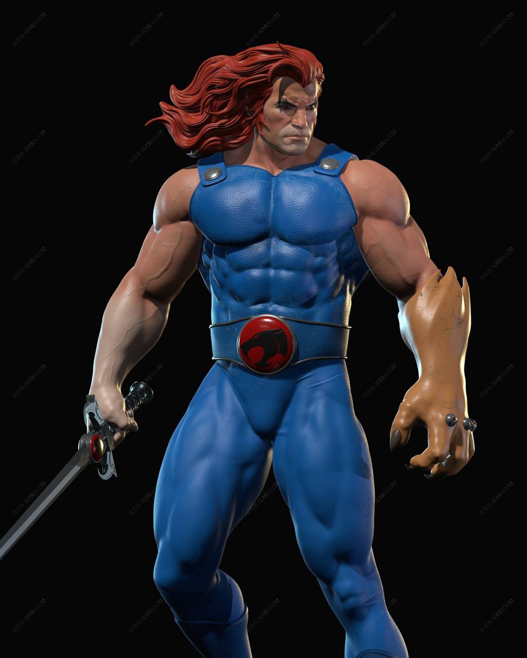 P站图纸印象馆 霹雳猫 狮猫 霹雳猫 狮猫