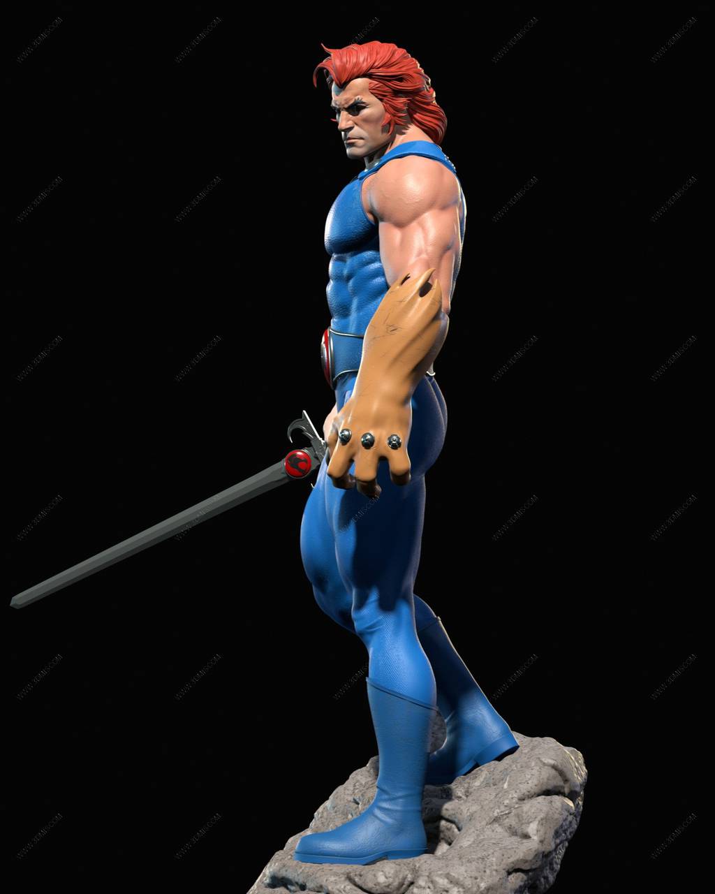 P站图纸印象馆 霹雳猫 狮猫 霹雳猫 狮猫