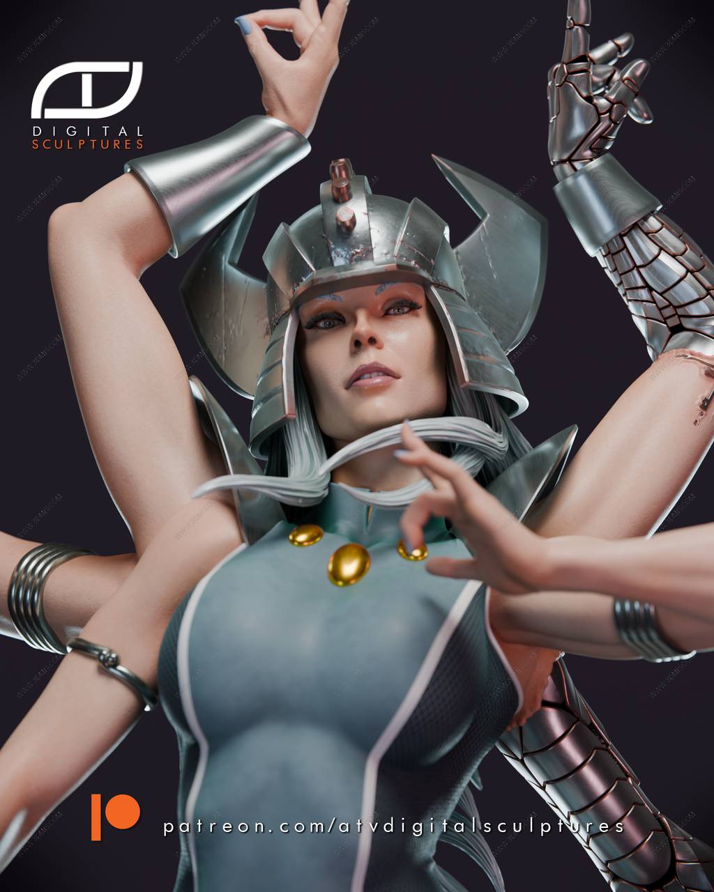 P站图纸印象馆 ATV 漫威 螺旋女 ATV 漫威 螺旋女