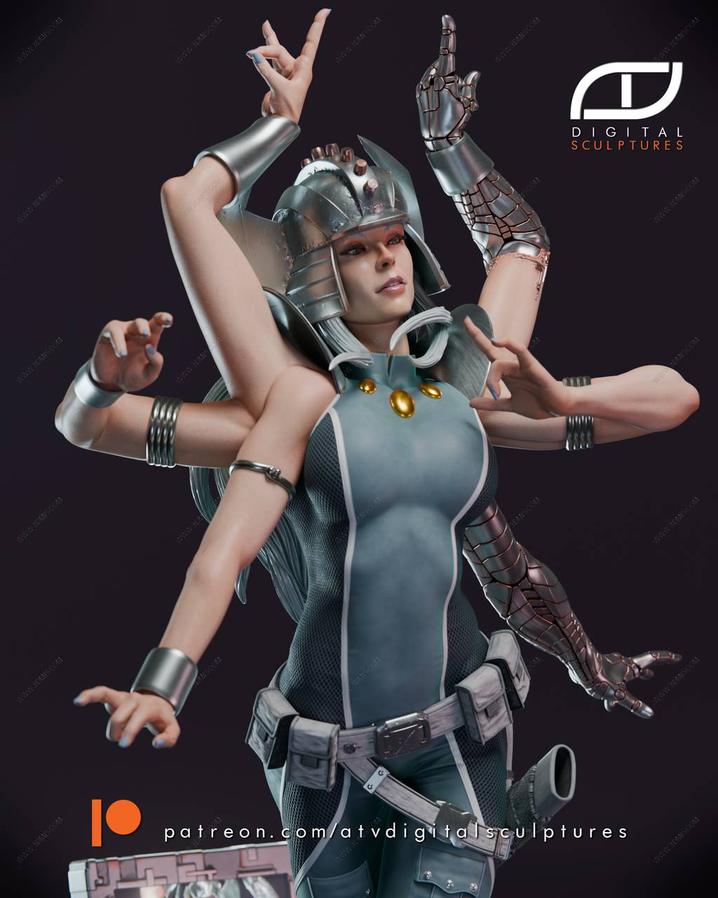 P站图纸印象馆 ATV 漫威 螺旋女 ATV 漫威 螺旋女