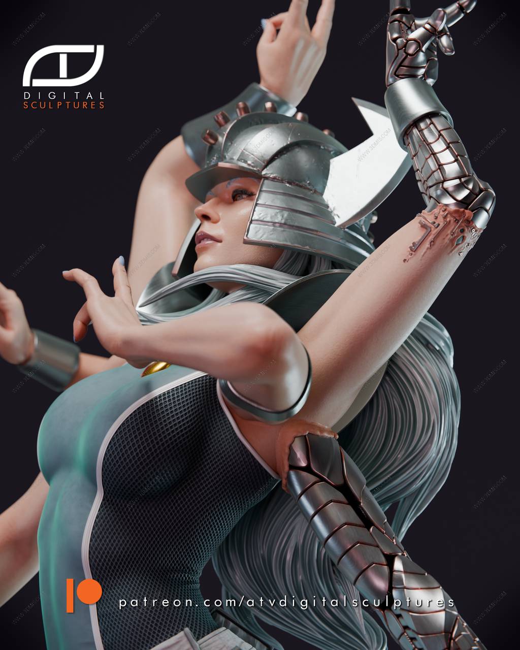 P站图纸印象馆 ATV 漫威 螺旋女 ATV 漫威 螺旋女