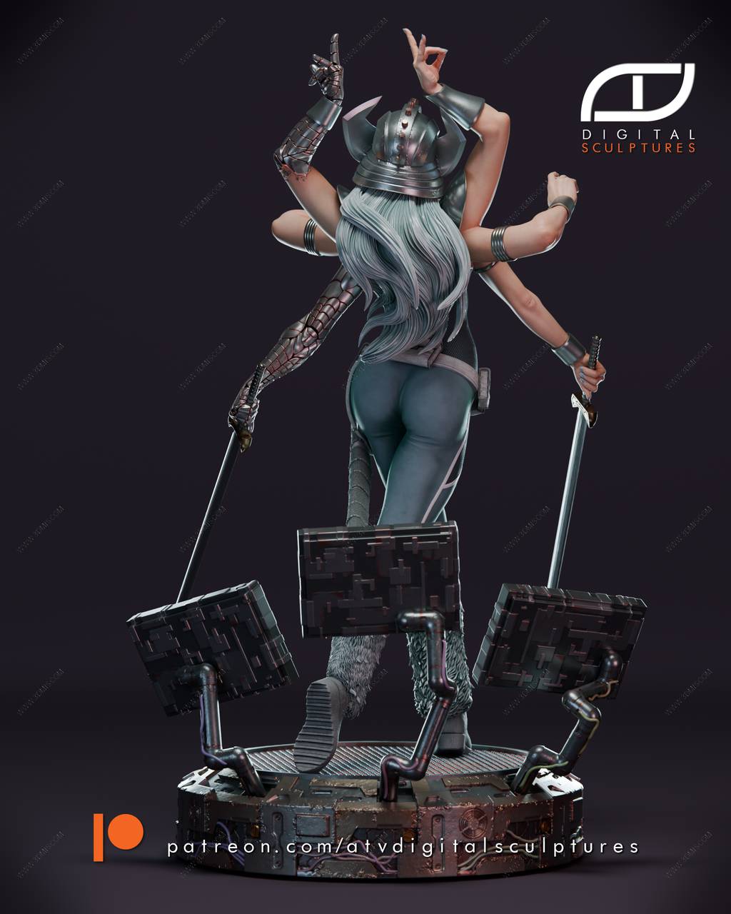 P站图纸印象馆 ATV 漫威 螺旋女 ATV 漫威 螺旋女