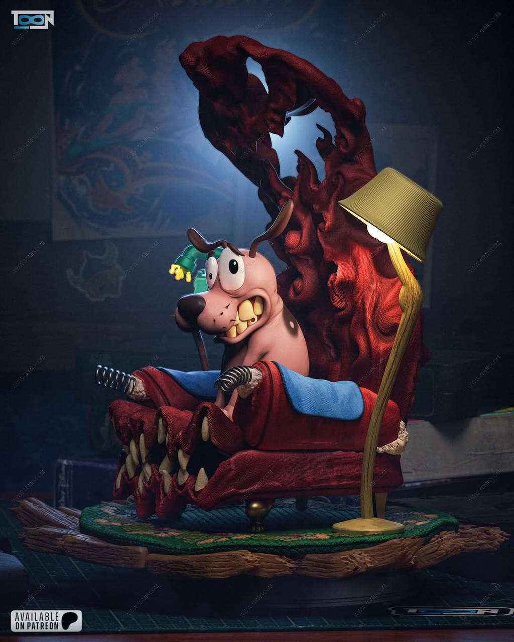 P站图纸印象馆 Toon Studios 胆小狗英雄 Toon Studios 胆小狗英雄