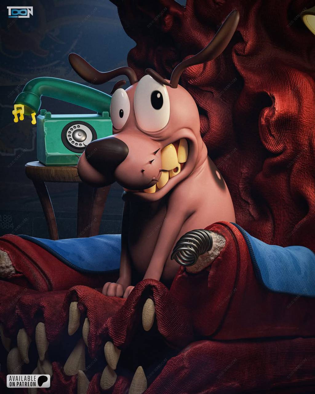 P站图纸印象馆 Toon Studios 胆小狗英雄 Toon Studios 胆小狗英雄