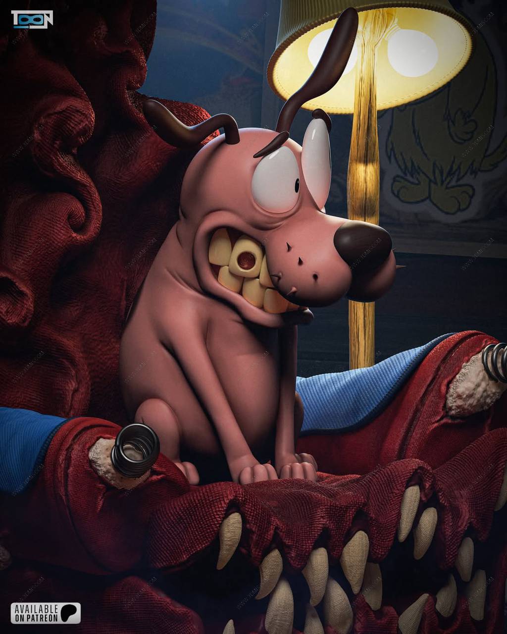 P站图纸印象馆 Toon Studios 胆小狗英雄 Toon Studios 胆小狗英雄