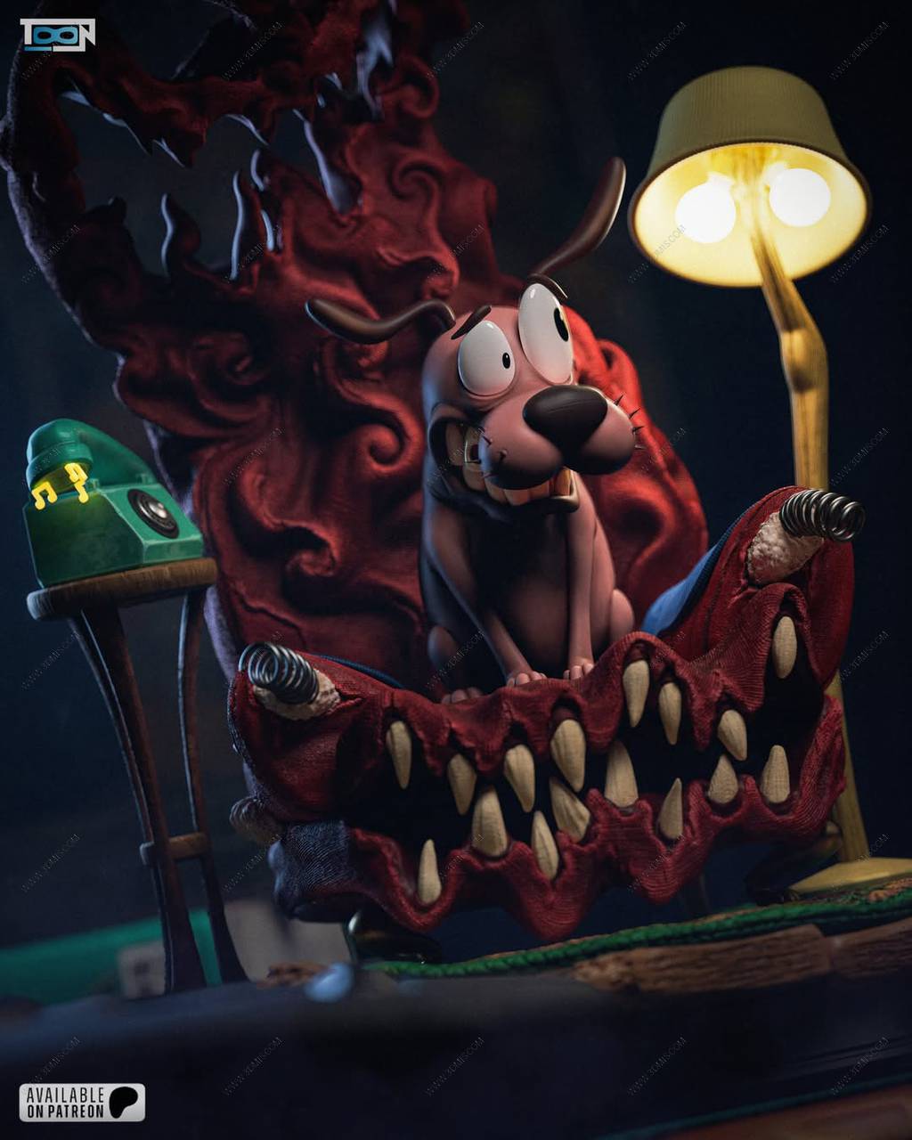 P站图纸印象馆 Toon Studios 胆小狗英雄 Toon Studios 胆小狗英雄