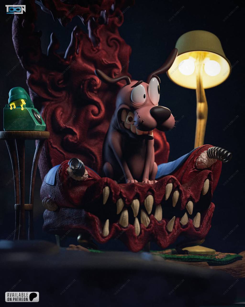 P站图纸印象馆 Toon Studios 胆小狗英雄 Toon Studios 胆小狗英雄