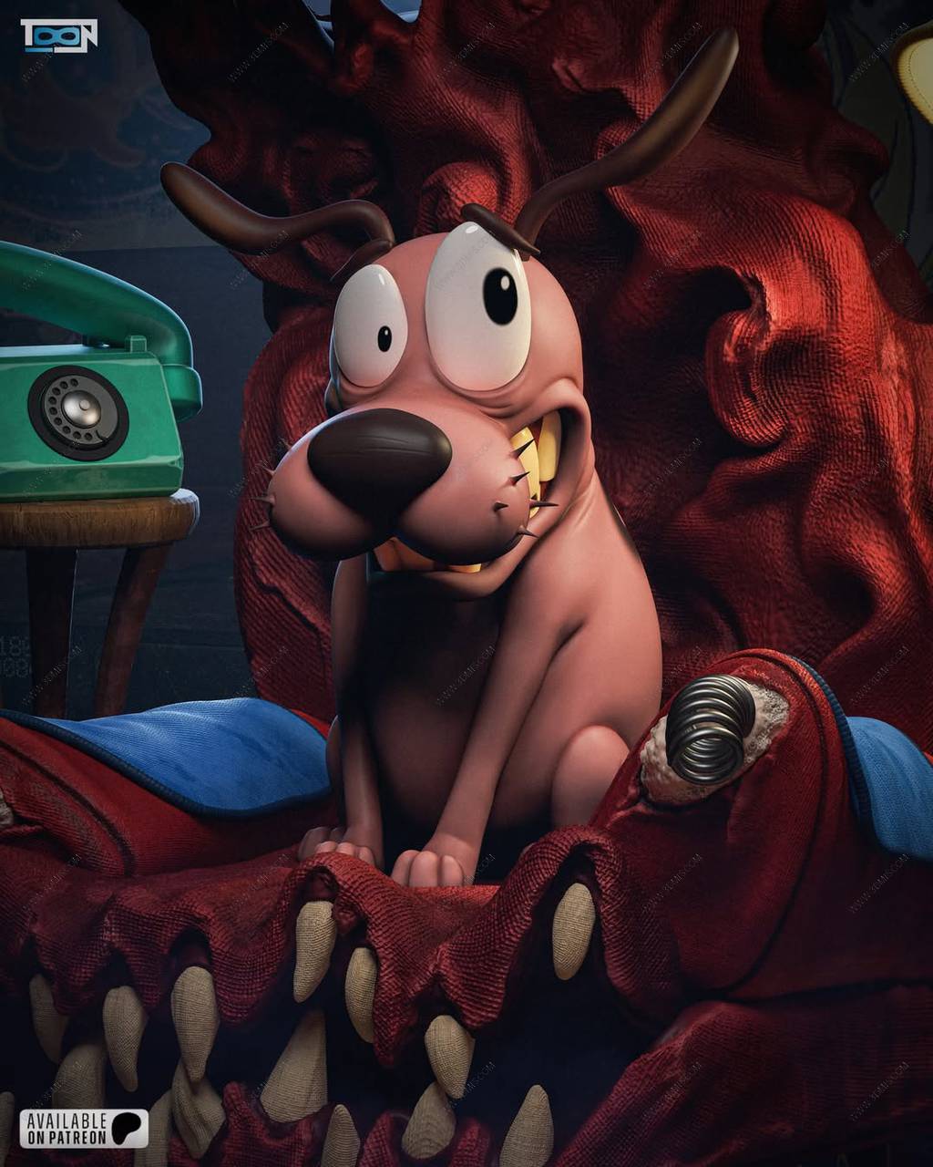 P站图纸印象馆 Toon Studios 胆小狗英雄 Toon Studios 胆小狗英雄