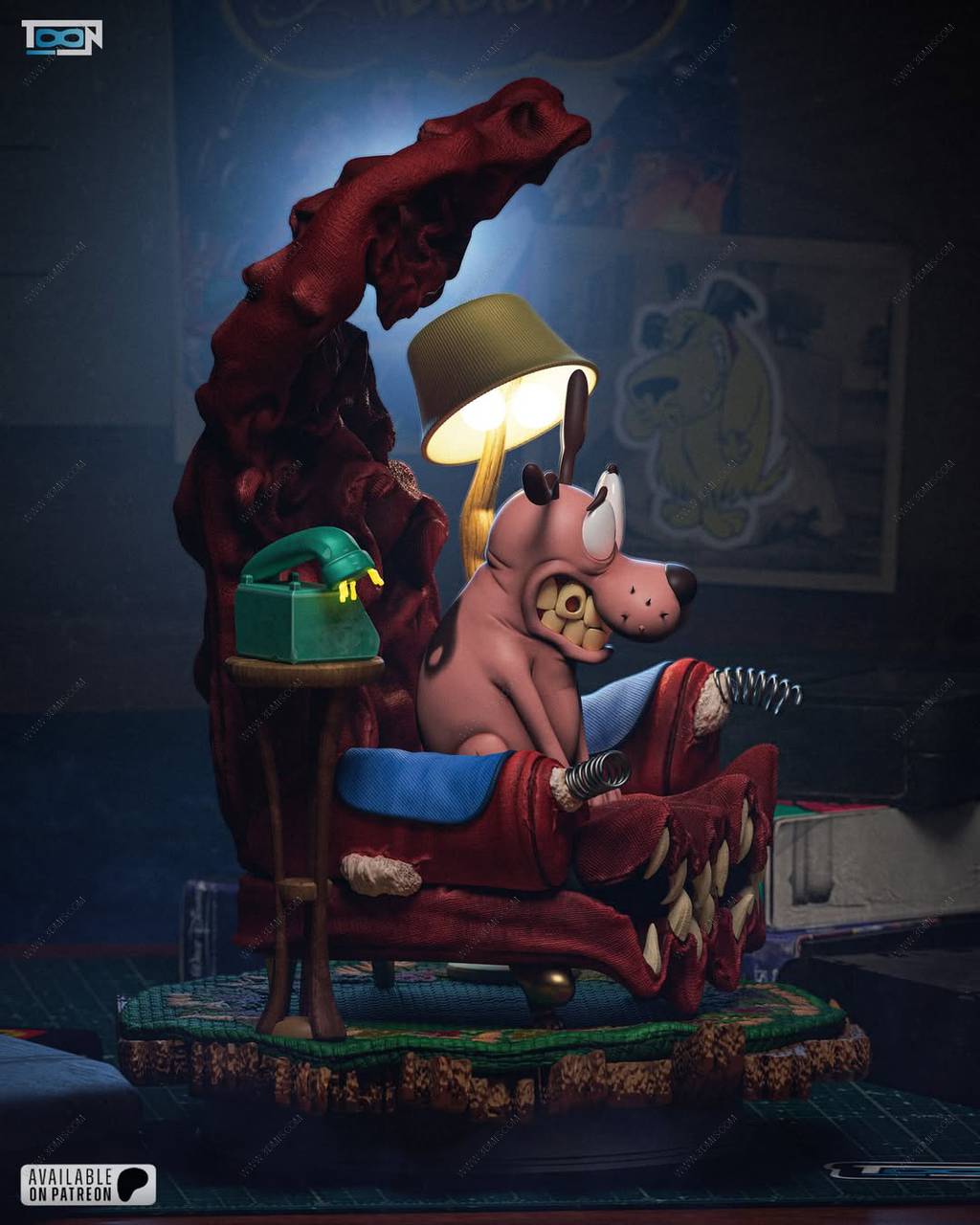 P站图纸印象馆 Toon Studios 胆小狗英雄 Toon Studios 胆小狗英雄