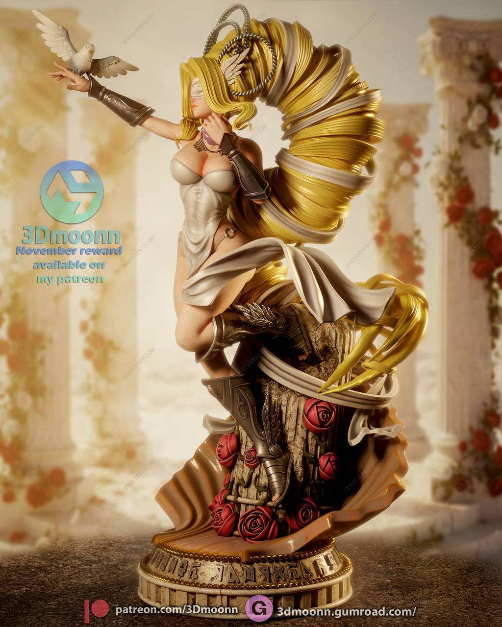 P站图纸印象馆 3Dmoonn 数码宝贝 维纳斯兽 3Dmoonn 数码宝贝 维纳斯兽