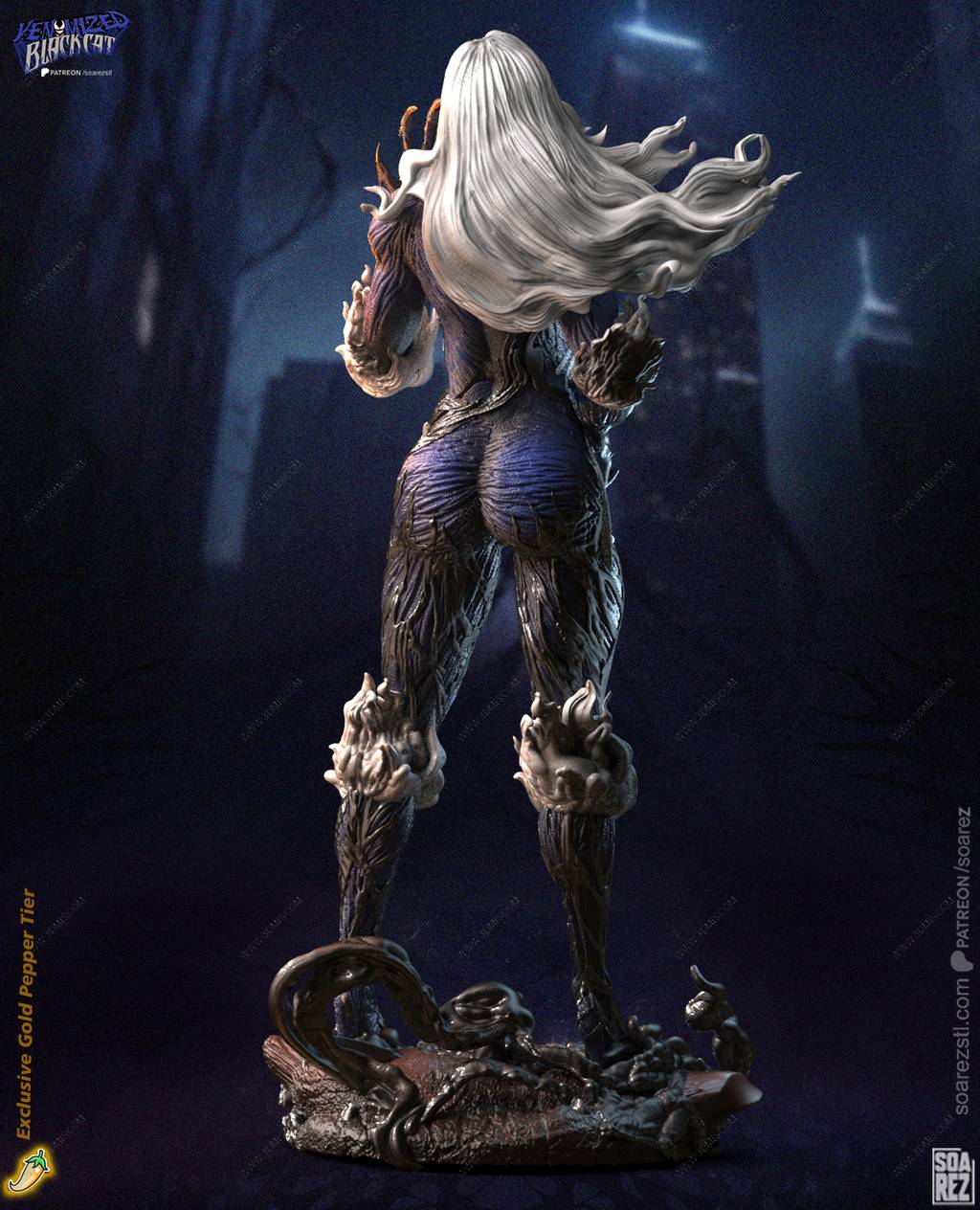 P站图纸印象馆 Soarez3D 漫威 菲莉西亚·哈代 Soarez3D 漫威 菲莉西亚·哈代