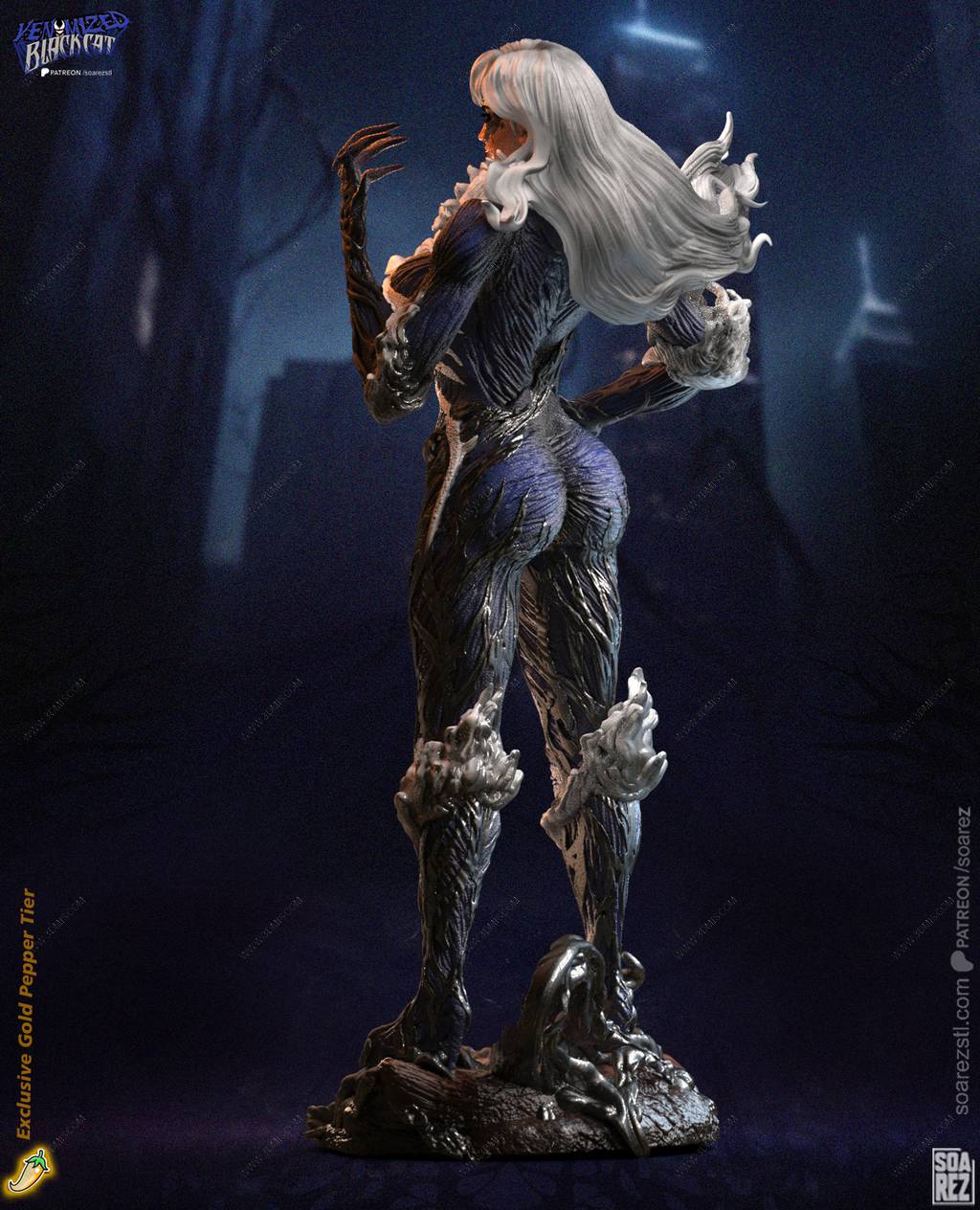 P站图纸印象馆 Soarez3D 漫威 菲莉西亚·哈代 Soarez3D 漫威 菲莉西亚·哈代