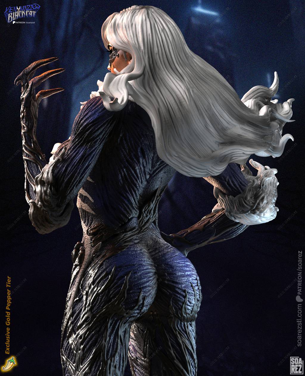 P站图纸印象馆 Soarez3D 漫威 菲莉西亚·哈代 Soarez3D 漫威 菲莉西亚·哈代