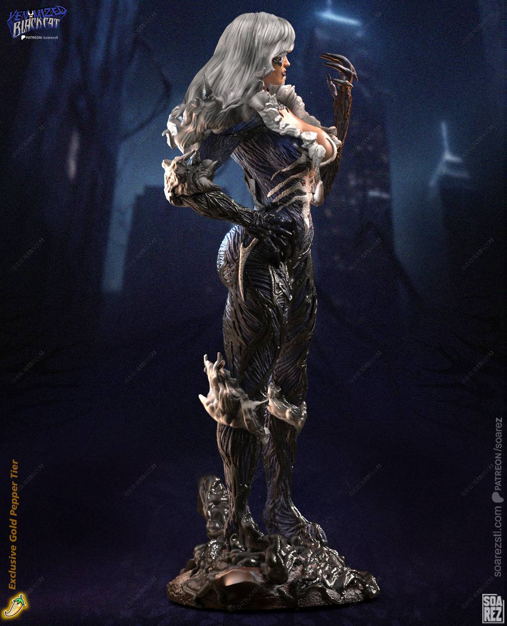 P站图纸印象馆 Soarez3D 漫威 菲莉西亚·哈代 Soarez3D 漫威 菲莉西亚·哈代