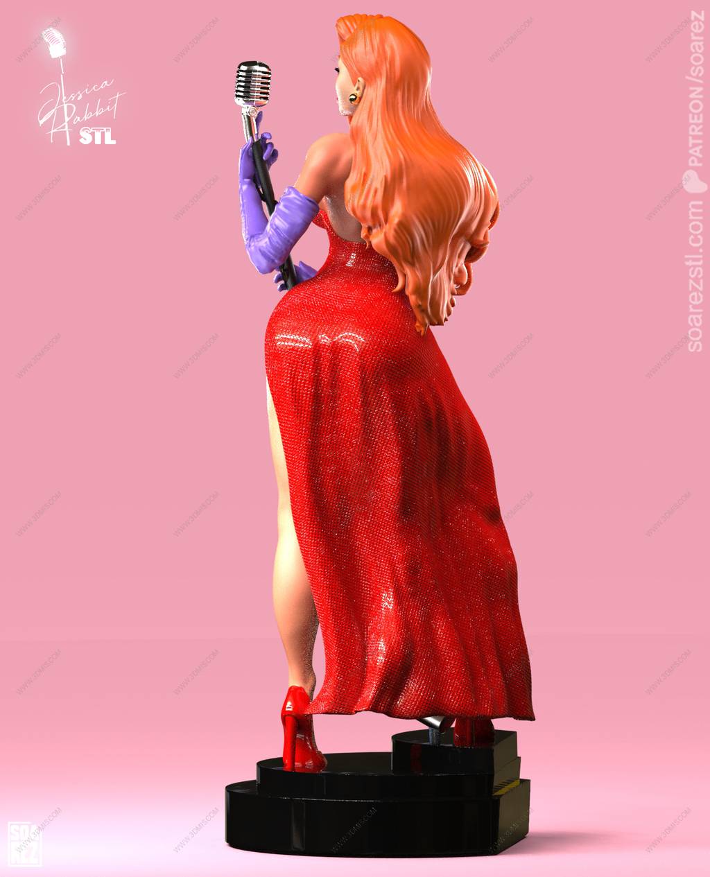 P站图纸印象馆 Soarez3D 谁陷害了兔子罗杰 杰西卡 Soarez3D 谁陷害了兔子罗杰 杰西卡