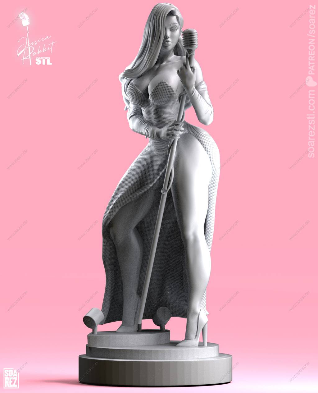 P站图纸印象馆 Soarez3D 谁陷害了兔子罗杰 杰西卡 Soarez3D 谁陷害了兔子罗杰 杰西卡