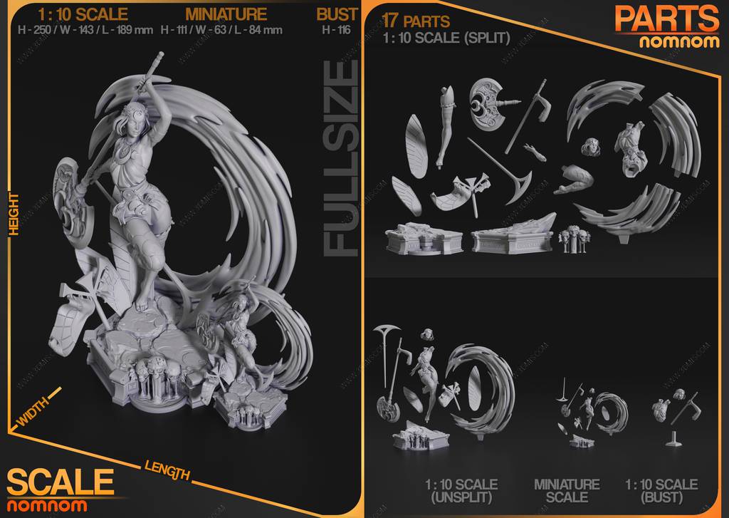 P站图纸印象馆 NomNom 黑帝斯 冥界公主 NomNom 黑帝斯 冥界公主