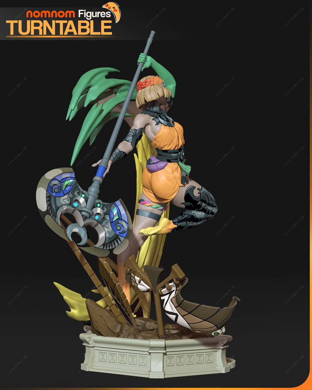 P站图纸印象馆 NomNom 黑帝斯 冥界公主 NomNom 黑帝斯 冥界公主