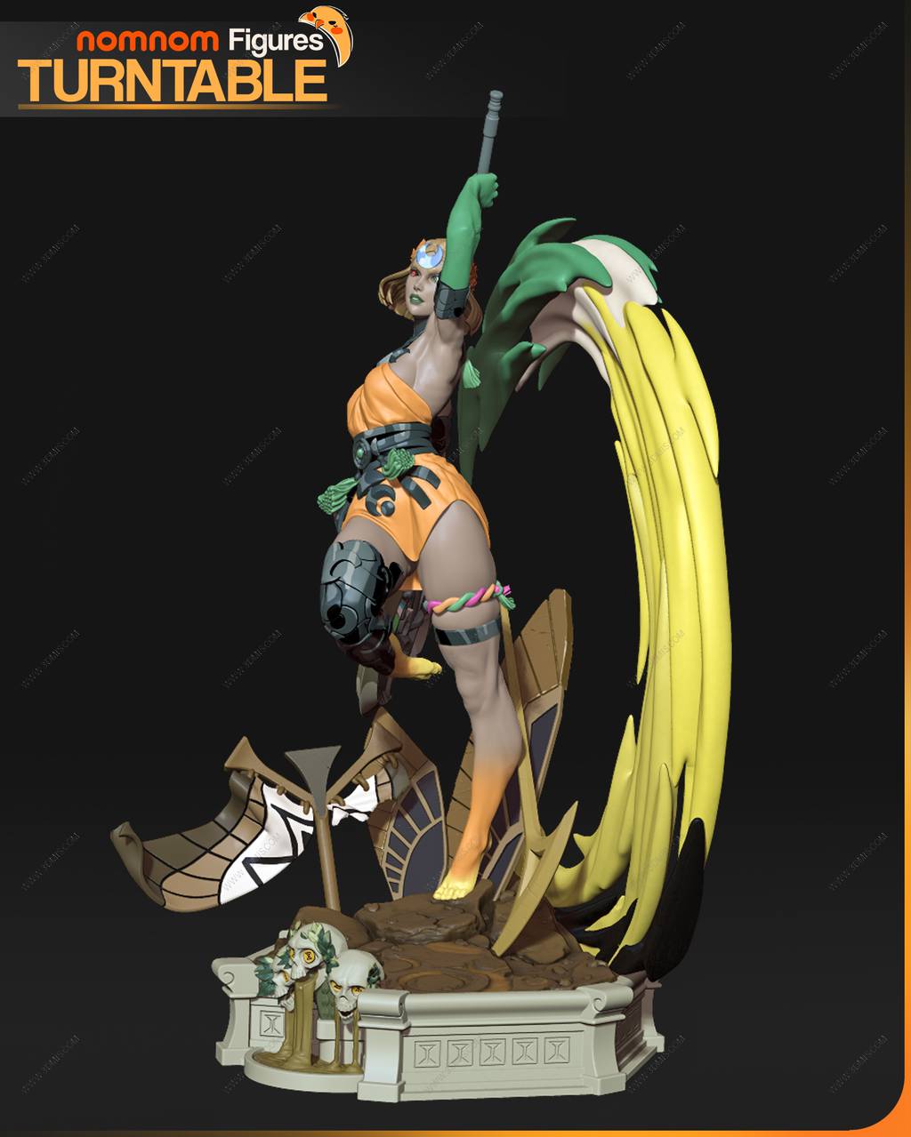 P站图纸印象馆 NomNom 黑帝斯 冥界公主 NomNom 黑帝斯 冥界公主